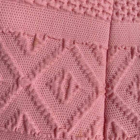 Vintage 60s Barbie Pink Dress Mod Barbiecore Long Sleeve Mini Small to Medium - Picture 9 of 10